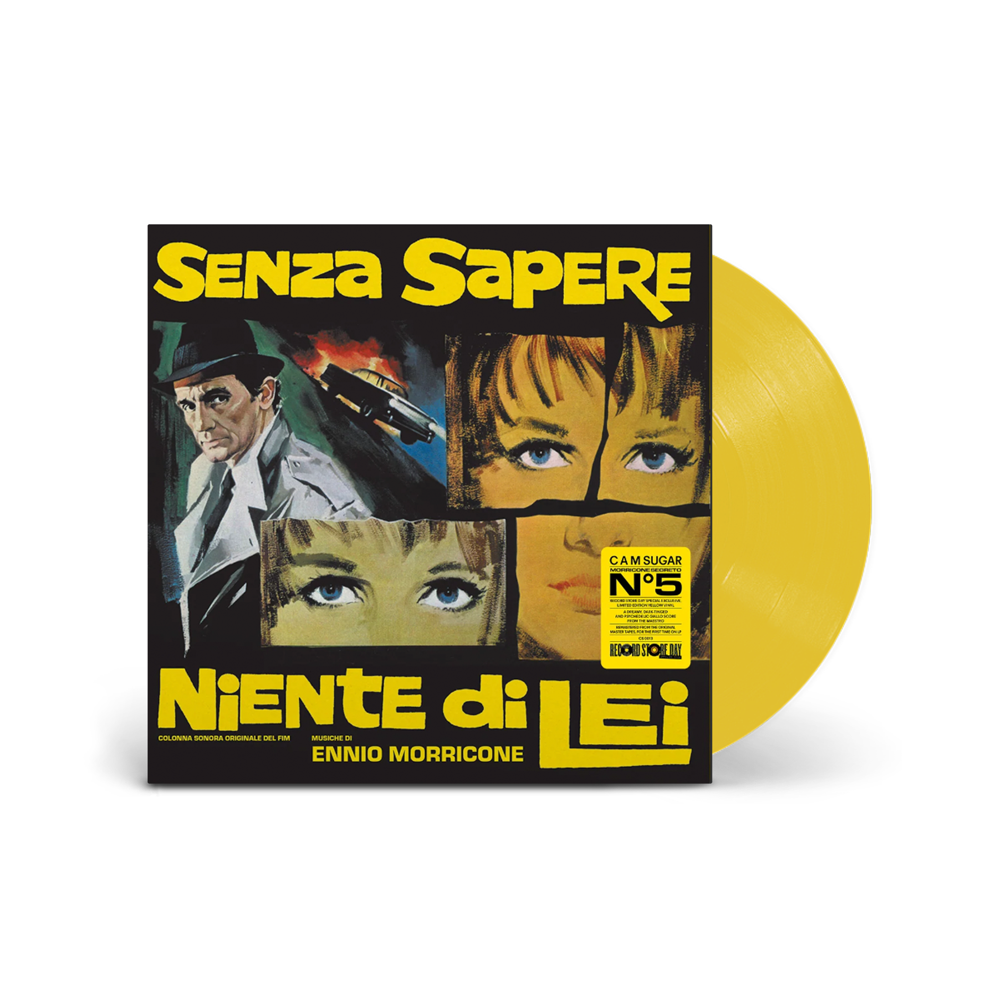 Morricone,Ennio Senza sapere niente di lei  LP (RSD 2023 Ltd. Ed. Yellow Vinyl) 405601