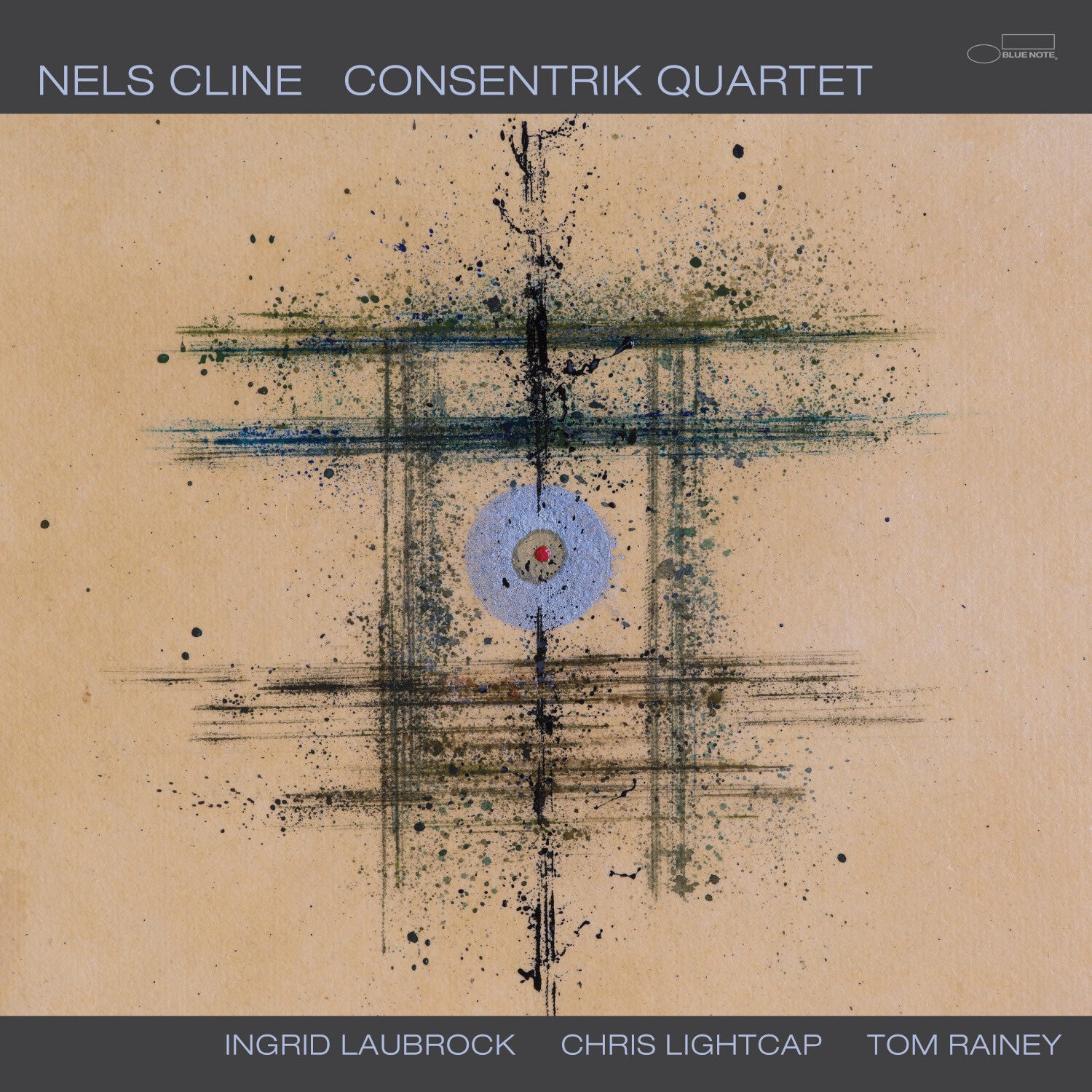 Nels Cline Consentrik Quartet 2LP - Exclusive Red Vinyl + White Label Vinyl Bundle 393783