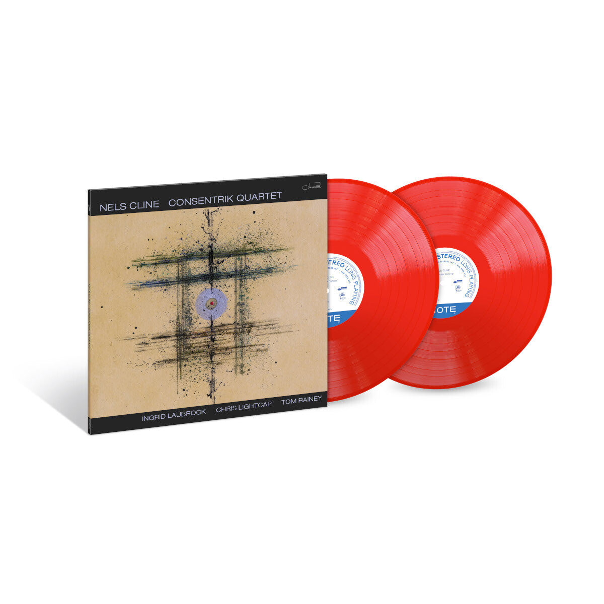 Nels Cline Consentrik Quartet Exclusive Red Vinyl 2LP 394197