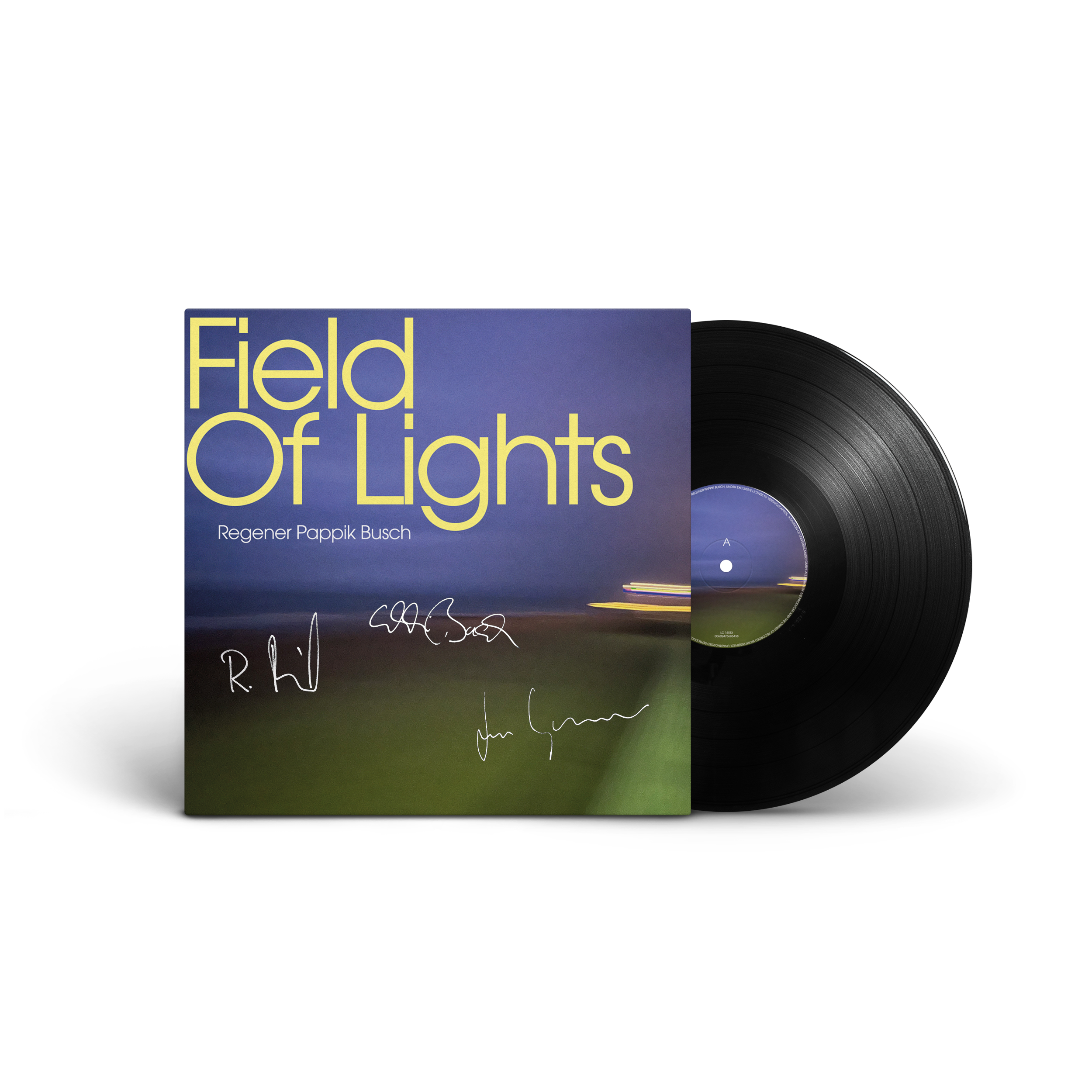 Regener Pappik Busch Fields Of Lights Ltd. signierte 1LP schwarz 398608