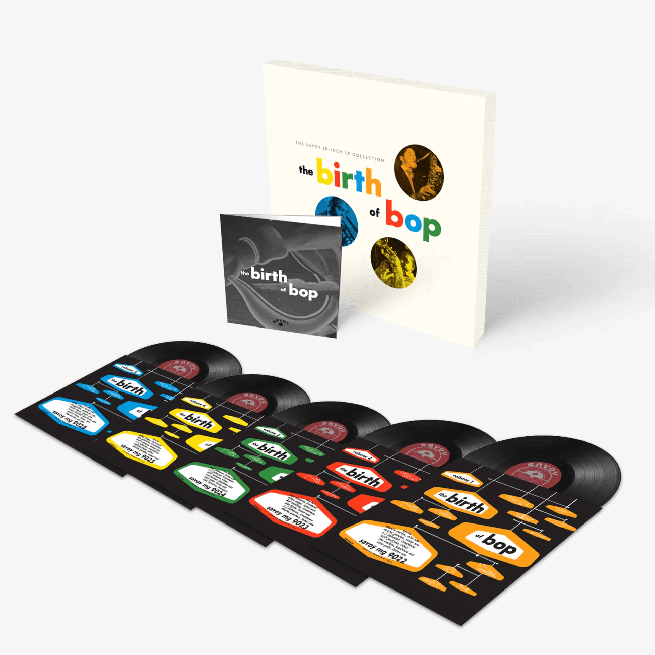 The Birth Of Bop: The Savoy 10-Inch LP Collection