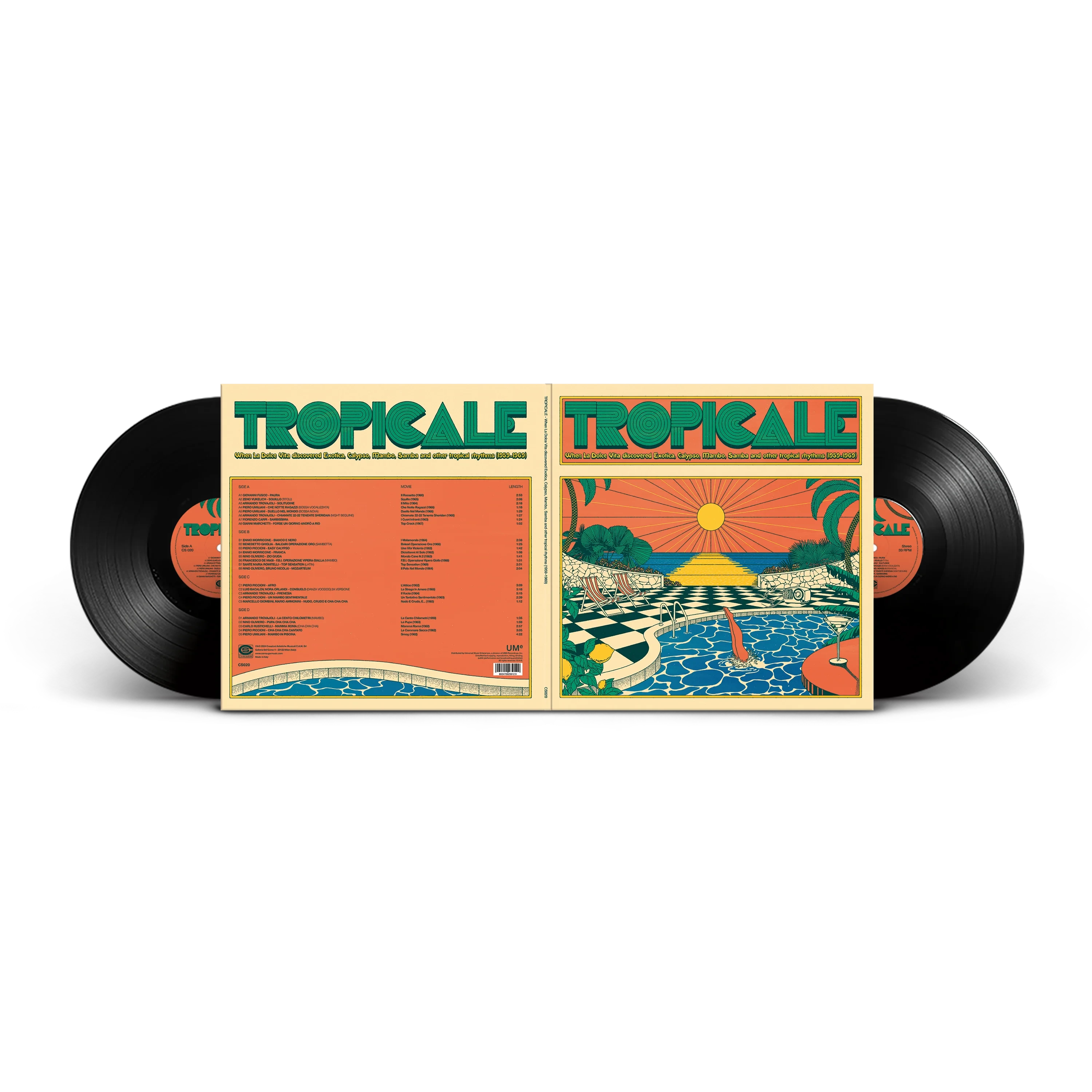 Various Artists Tropicale 2LP 401729