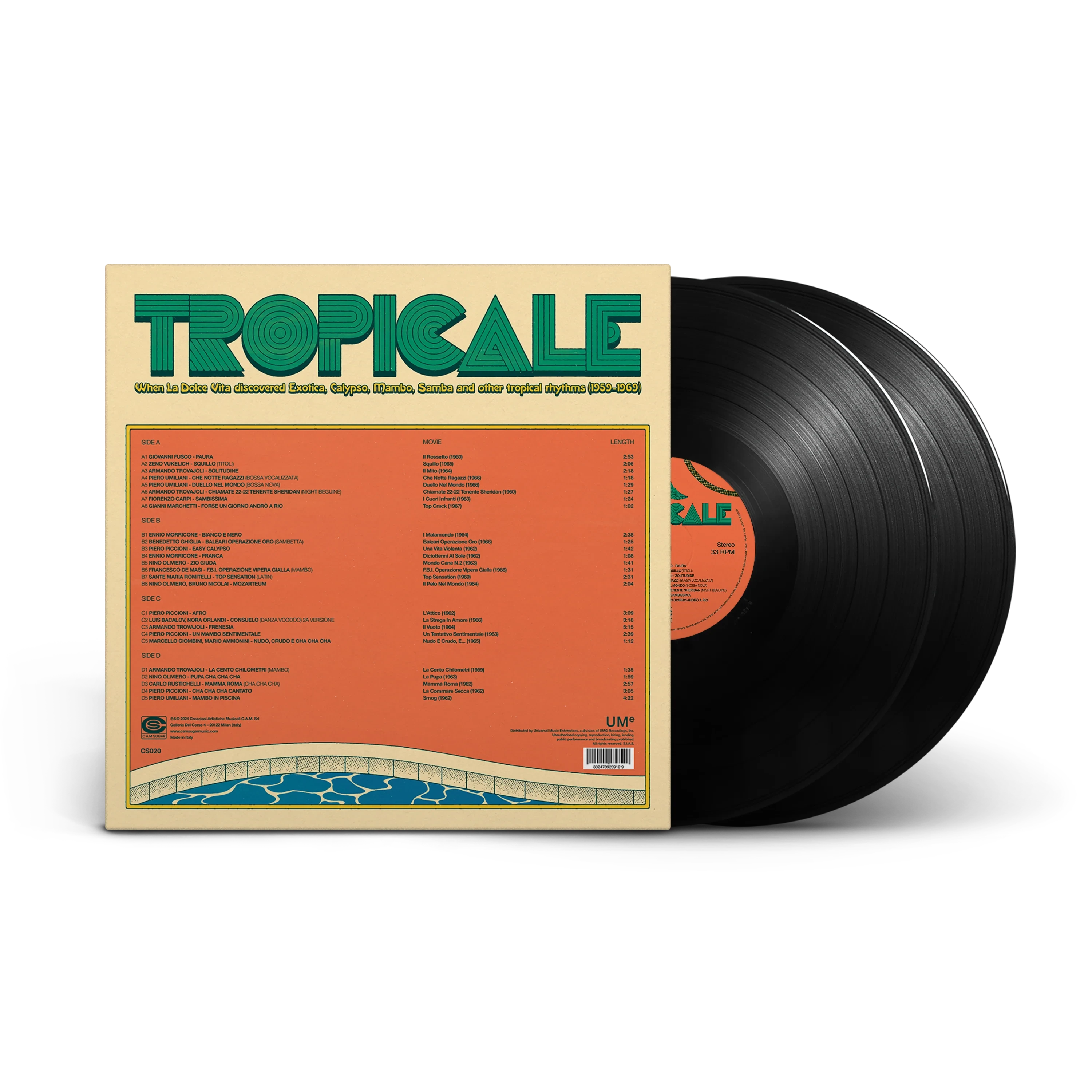 Various Artists Tropicale 2LP 401726