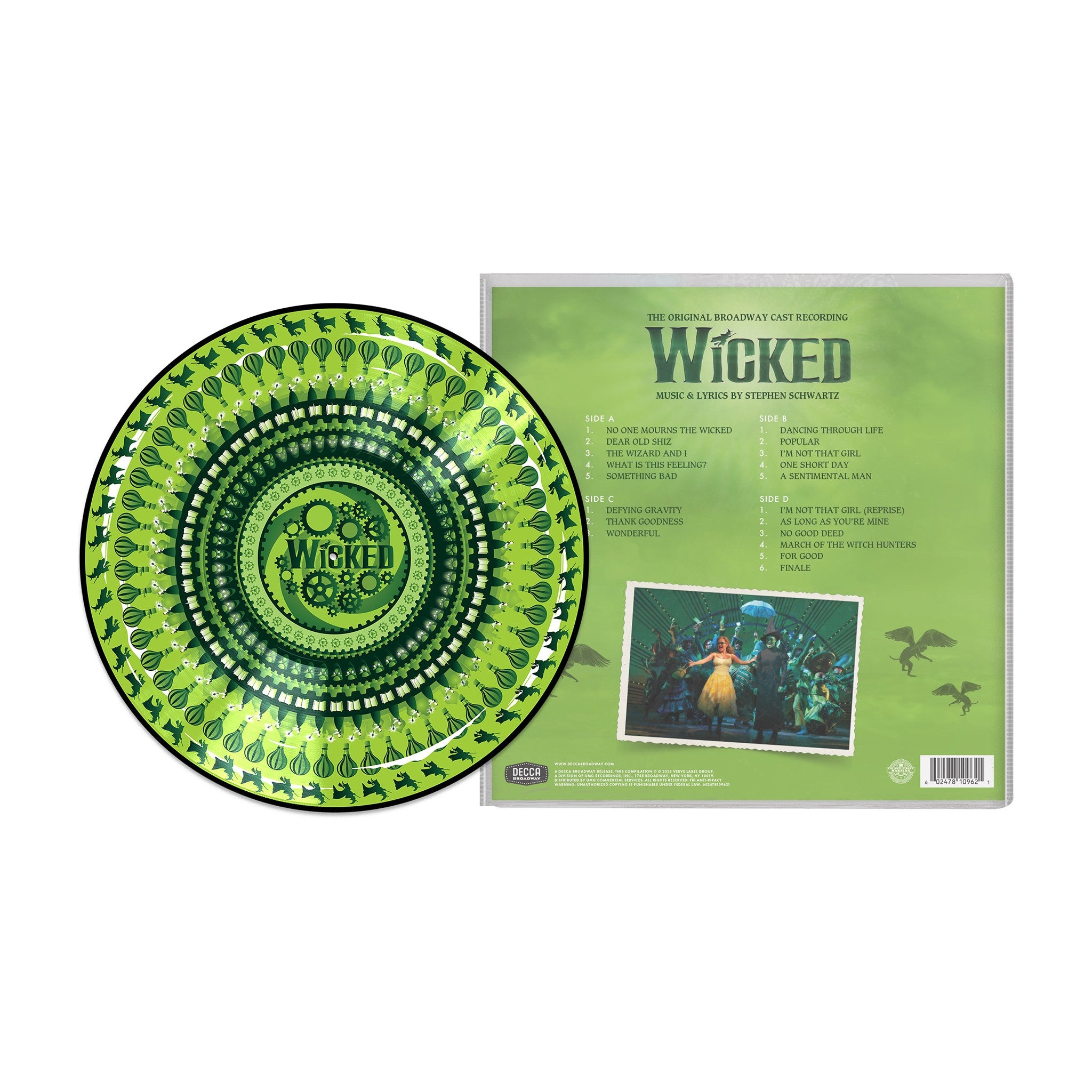 Various Artists Wicked (Original Broadway Cast Recording) Limitierte Picture + Zoetrope 2LP 414442
