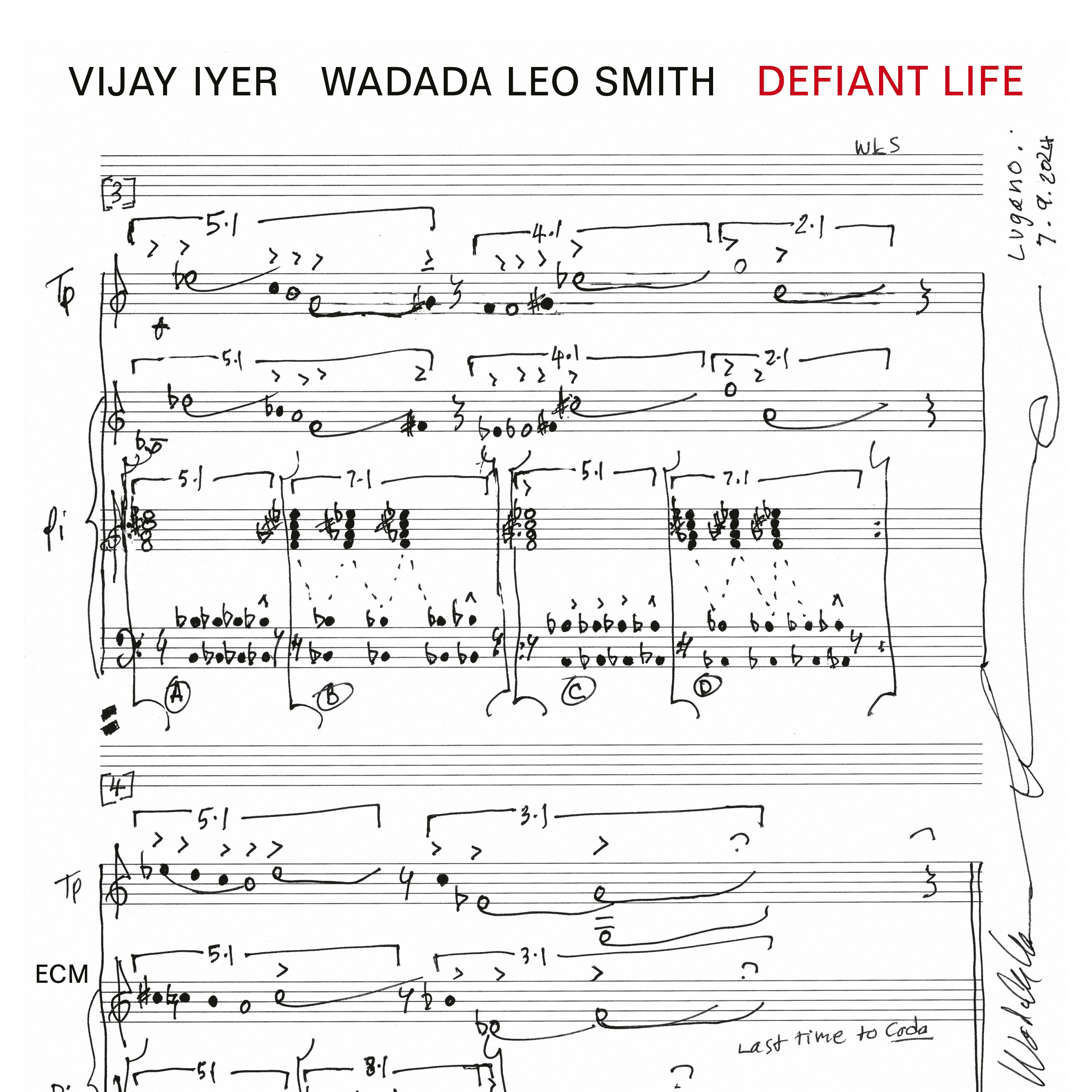 Vijay Iyer Defiant Life Vinyl 398308